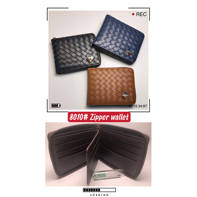 Dollar PU zip wallet