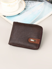 Dollar PU zip wallet