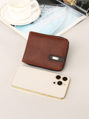 Dollar PU zip wallet