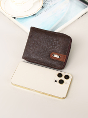 Dollar PU zip wallet