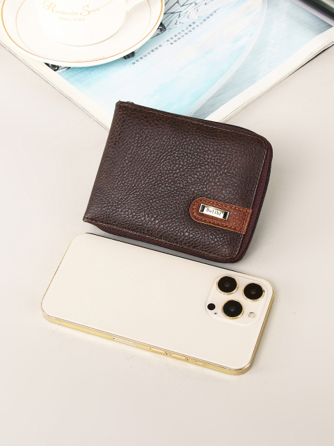 Dollar PU zip wallet