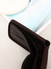 Dollar PU zip wallet