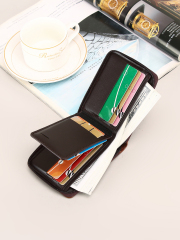 Dollar PU zip wallet