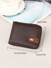 Dollar PU zip wallet