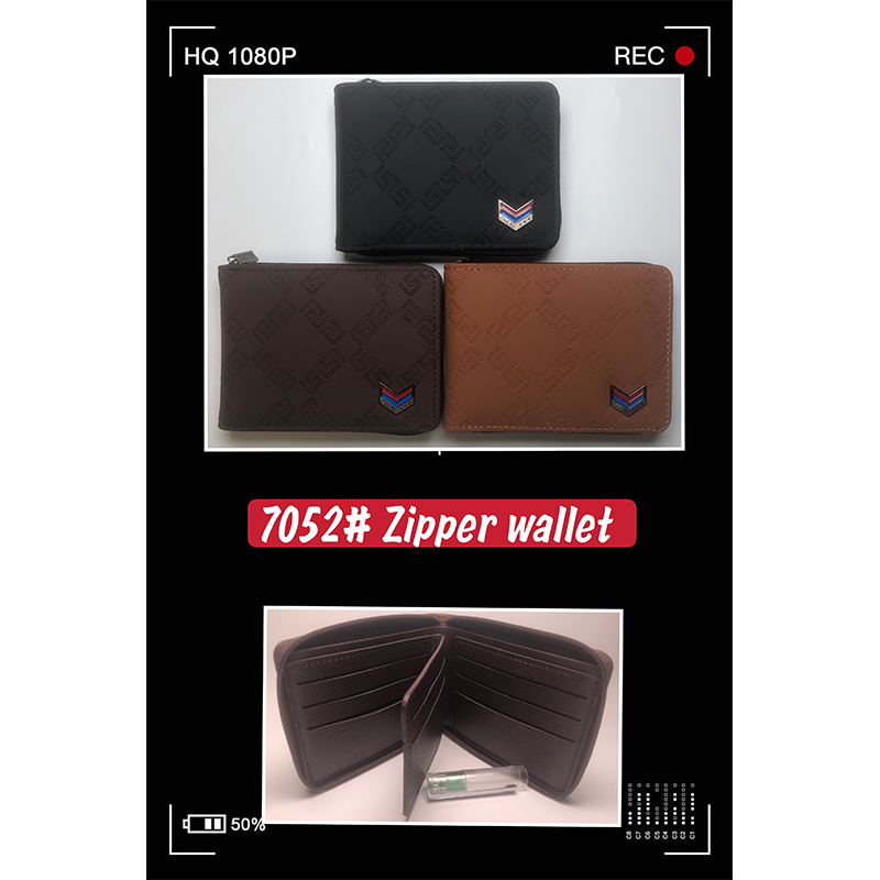 Dollar PU zip wallet