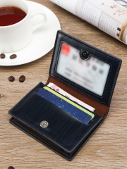 Men's PU minimalist card bag