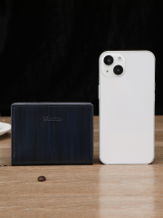 Men's PU minimalist card bag