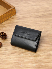 Men's PU minimalist card bag small wallet