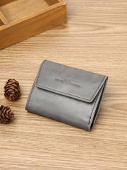Men's PU minimalist card bag small wallet