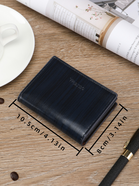 Men's PU minimalist card bag