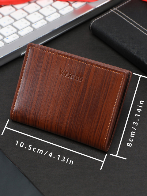 Men's PU minimalist card bag