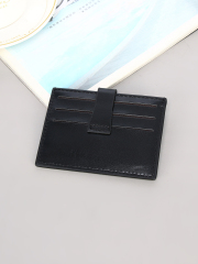 Men's PU minimalist card bag