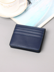 Men's PU minimalist card bag