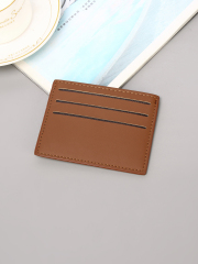 Men's PU minimalist card bag