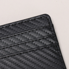 Men's PU minimalist card bag