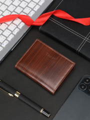 Men's PU minimalist card bag