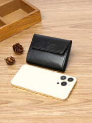 Men's PU minimalist card bag small wallet
