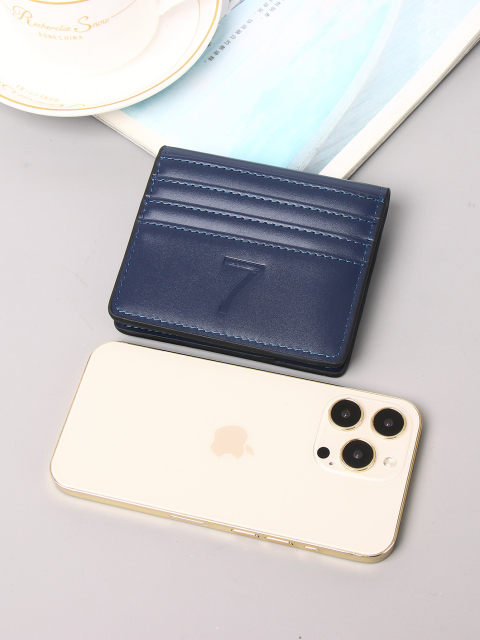 Men's PU minimalist card bag