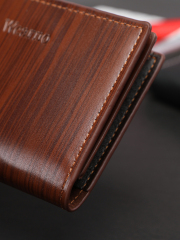 Men's PU minimalist card bag