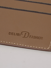 Men's PU minimalist card bag