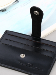 Men's PU minimalist card bag