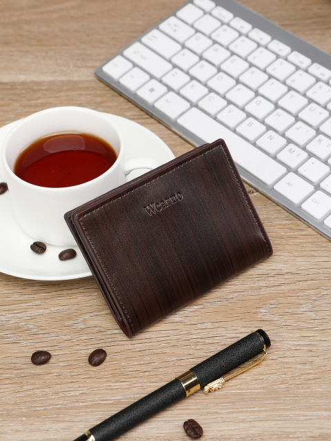 Men's PU minimalist card bag