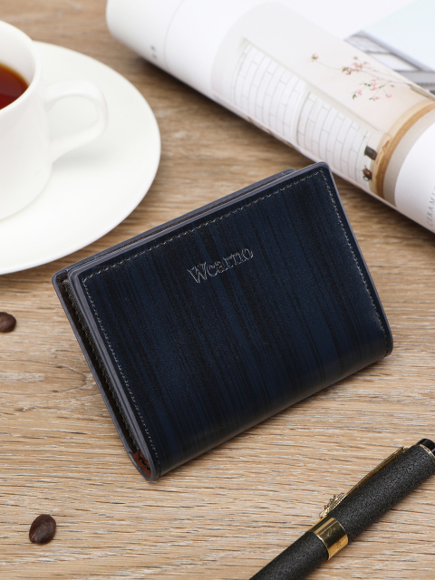 Men's PU minimalist card bag