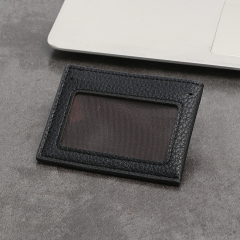 Men's PU minimalist card bag