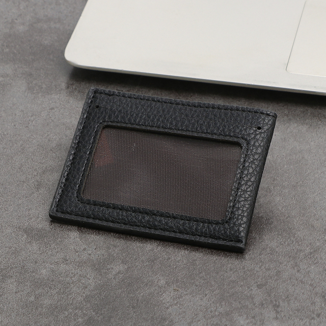 Men's PU minimalist card bag