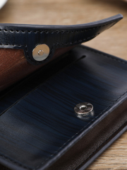 Men's PU minimalist card bag