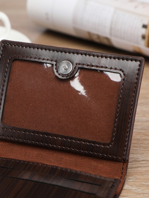 Men's PU minimalist card bag