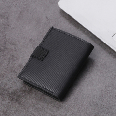 Men's PU minimalist card bag