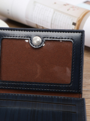 Men's PU minimalist card bag