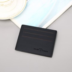 Men's PU minimalist card bag