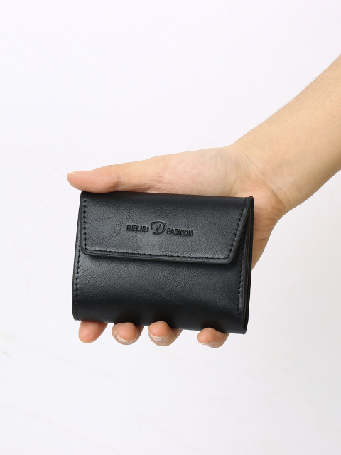 Men's PU minimalist card bag small wallet