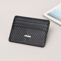 Men's PU minimalist card bag