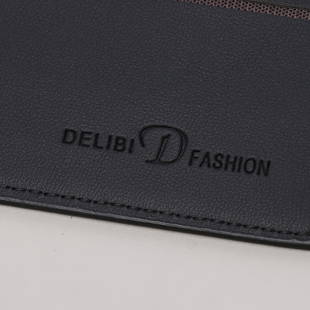 Men's PU minimalist card bag