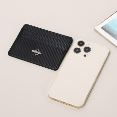 Men's PU minimalist card bag