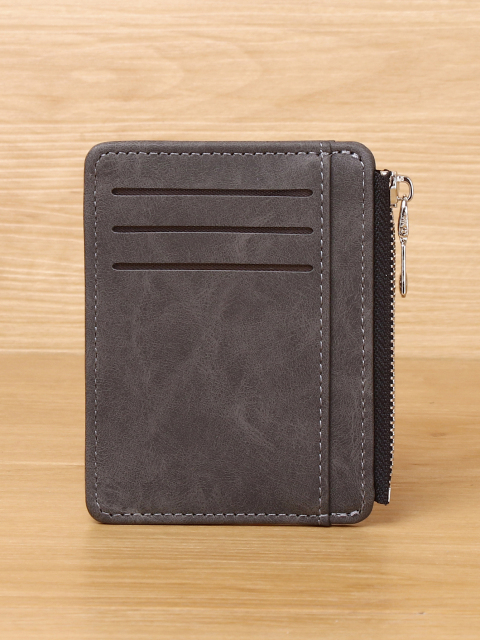 Men's PU minimalist card bag
