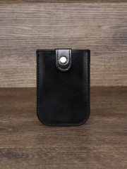 Men's PU minimalist card bag
