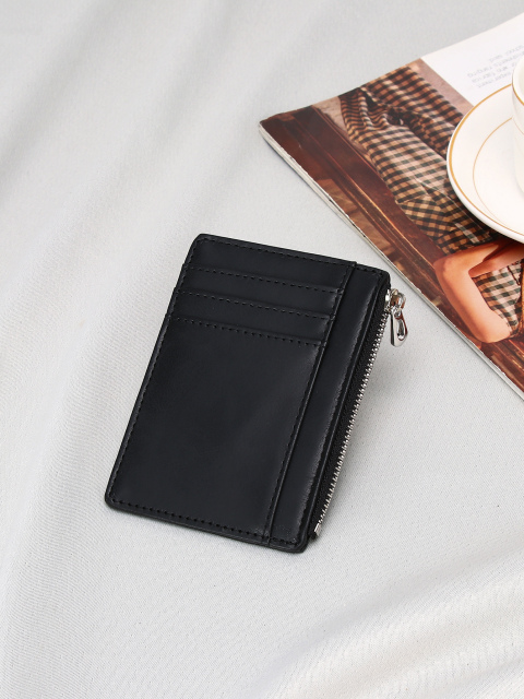 Men's PU minimalist card bag
