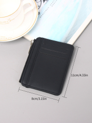 Men's PU minimalist card bag