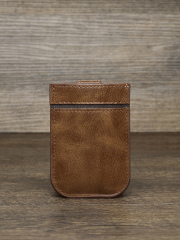 Men's PU minimalist card bag