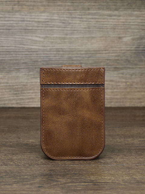 Men's PU minimalist card bag