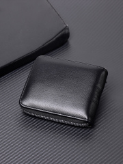 Men's fashion business zipper bag