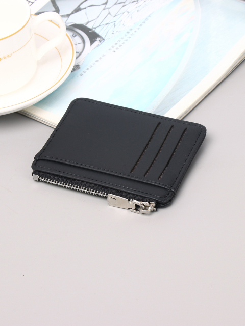 Men's PU minimalist card bag