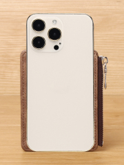 Men's PU minimalist card bag