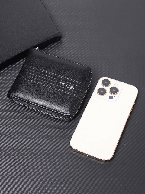 Men's fashion business zipper bag