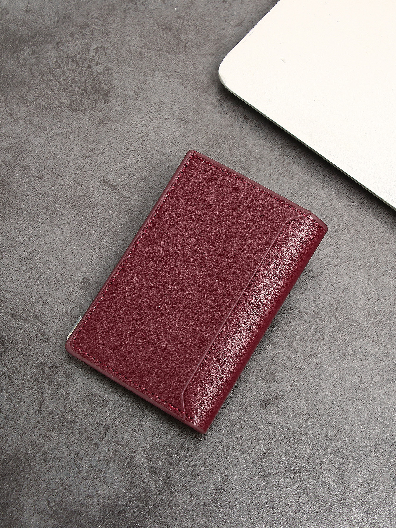 Men's PU minimalist card bag