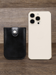 Men's PU minimalist card bag